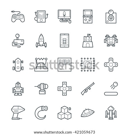 Gaming Cool Vector Icons 1