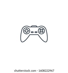 Gaming creative icon. From Gaming icons collection. Isolated Gaming sign on white background
