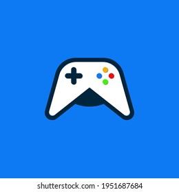 Gaming Creator Logo Design. This logo design combining the ilustration of gamepad and the tip of a pencil. Describing of creating of a game. 