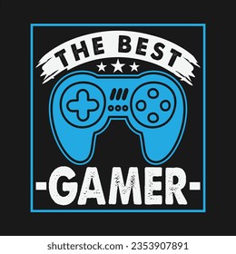 Gaming Design Can Use For t-shirt, Hoodie, Mug, Bag etc. Best Gift idea for game Lover.