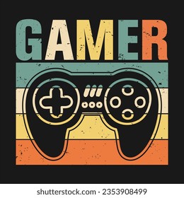 Gaming Design Can Use For t-shirt, Hoodie, Mug, Bag etc. Best Gift idea for game Lover.