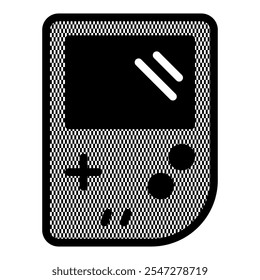 Gaming device icon. Electronic device icon