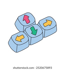 Gaming Doodle - Vector Único 07