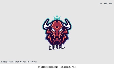 Gaming E sport Mascot Logo Design