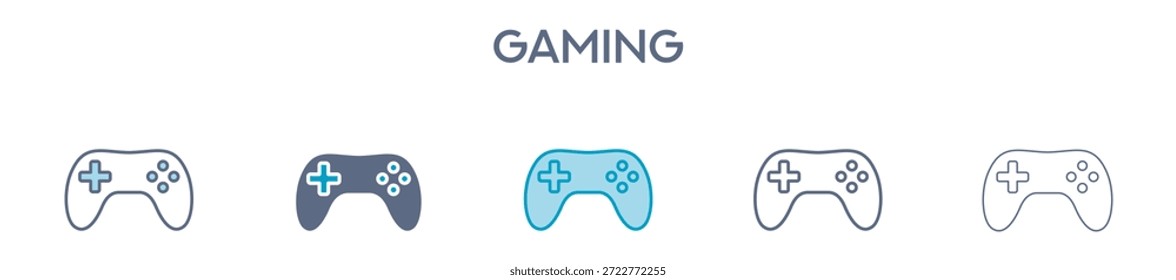 Elemento De Juego Para Diseño Gráfico - Estilos Múltiples. Ilustración vectorial De Dos Colores Y Negro. Los Diseños Múltiples De Los Iconos Se Pueden Utilizar Para El Móvil, Ui, Web