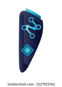 Gaming equipment. Playing joystick for gaming entertainment. E-sport accessorie. Element for gamer tournament or championship