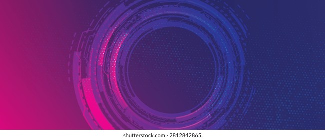 Gaming esports background with glowing dots pattern. Cybersport design.