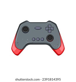 gaming gamepad cartoon. control controller, computer video, joypad play gaming gamepad sign. isolated symbol vector illustration