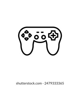 Gaming Gamepad Icon Perfect for Video Games and Entertainment