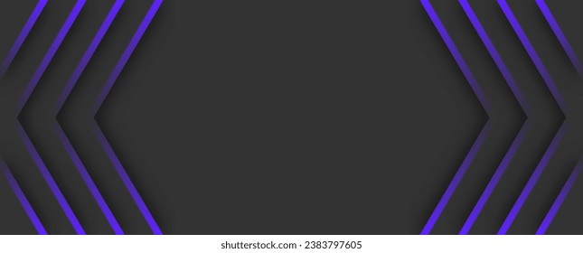  gaming geometry black background with blue lines.modern, futuristic