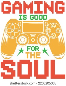 Gaming is good t shirt design, gaming console vector designs t shirts