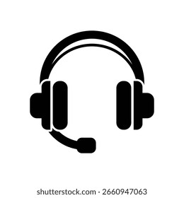 Gaming-Headset, Symbolgrafik, flach