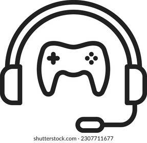 Gaming icon vector image. Suitable for mobile application web application and print media.