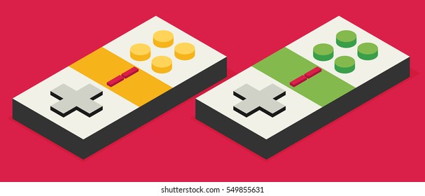 Gaming isometric vector