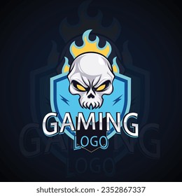 Gaming logo boy joystick Vintage colored video game modern professional Logo template for gaming