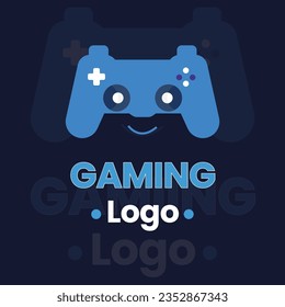 Gaming logo boy joystick Vintage colored video game modern professional Logo template for gaming