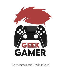 gaming logo with gaming console, gaming zone