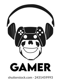 gaming logo with gaming console, gaming zone