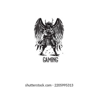 Gaming logo design vector icon