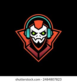 Logotipo de juego para el amante del juego