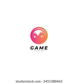 gaming logo icon vector template