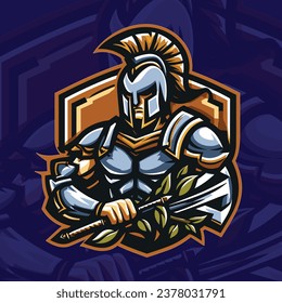 Gaming Mascot Logo Design Vector