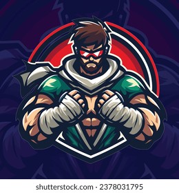 Design-Vektorgrafik für Gaming-Mascots