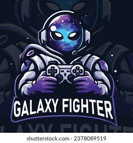 Gaming Mascot Logo Design Vector 