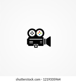 Gaming Movie Logo Vector
