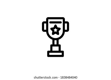 Gaming Outline Icon - Trophy