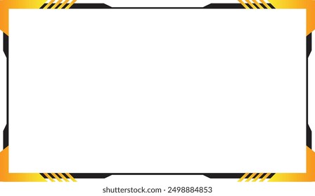 Gaming overlay frame design, gaming frame