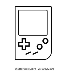 Icono de almohadilla de juego Tecnología de comunicación de negocios teléfono celular móvil inteligente Vector icono ilustración