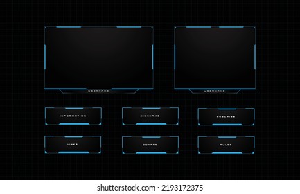 Gaming-Paneelüberlagerung im Rahmen