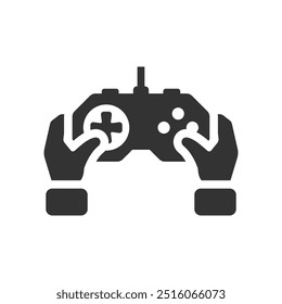 Gaming play icon, Vector Graphics