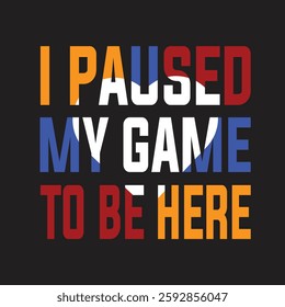 Gaming play player sport graphic t shirt