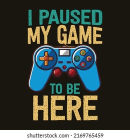 Gaming printable vector design for commercial use