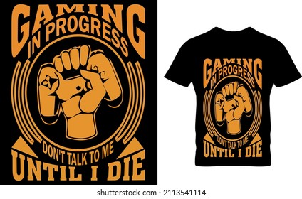 IN FORTSCHRITTEN SPRECHEN SIE NICHT MIT MIR, BIS ICH DAS T-SHIRT-DESIGN STERBE
