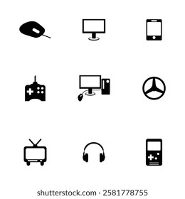 gaming refrigerator vector design icon 

