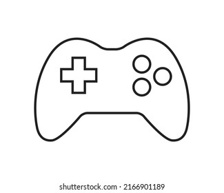 Gaming remote icon creative design vector template