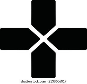Gaming Remote Icon, Gaming Sign And Symbol Isolated On White Background. Game Icon for Mobile Apps.