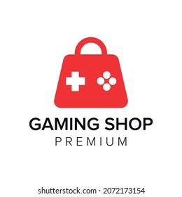 gaming shop logo icon vector template