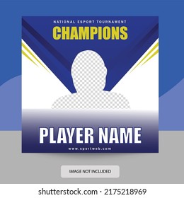 Gaming social media google ads, facebook and instagram post template Premium vector file