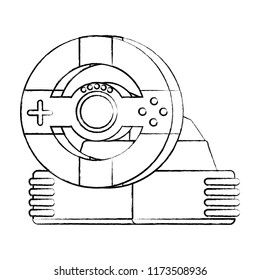 gaming steering wheel icon