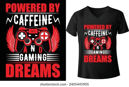 gaming t shirt design
Game over T-shirt Design vector