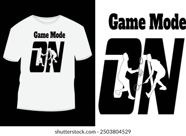 Gaming t shirt design, Hi...  I am Mobassher Alam creative T-shirt designer, I always put my customer's and needs first committed to 100% satisfactions.