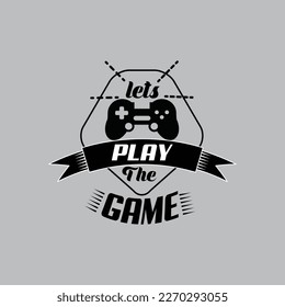  Gaming t -shirt design template