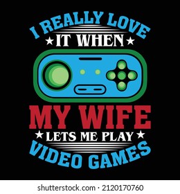 Diseño de camisetas para juegos y gráficos vectores para juegos