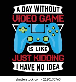 Gaming T shirt Design and gaming Vector Graphics