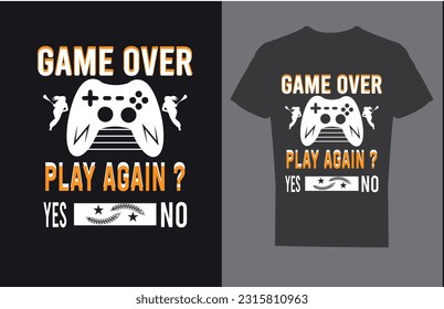 gaming t shirt design, gaming t shirt design vector.