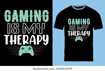 Gaming t shirt Design Vector